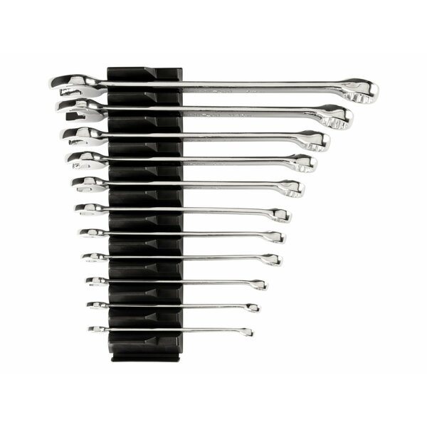 Tekton Combination Wrench Set w/Modular Slotted Organizer, 11-Piece 1/4 - 3/4 in. WCB95101